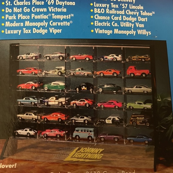 Vintage Die-cast Johnny Lightning Monopoly Volkswagen Bus Van Red Silver… - Picture 5 of 7